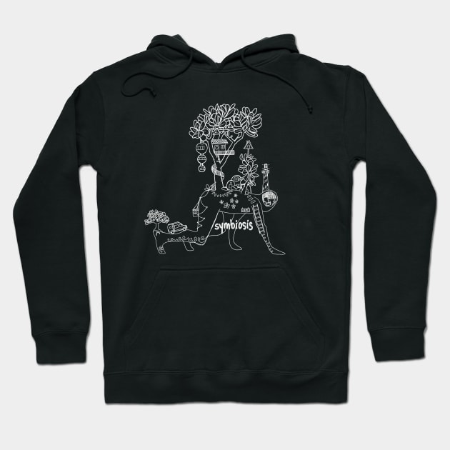 Symbiosis Walking Biome Bacteria Hoodie by Boreal-Witch